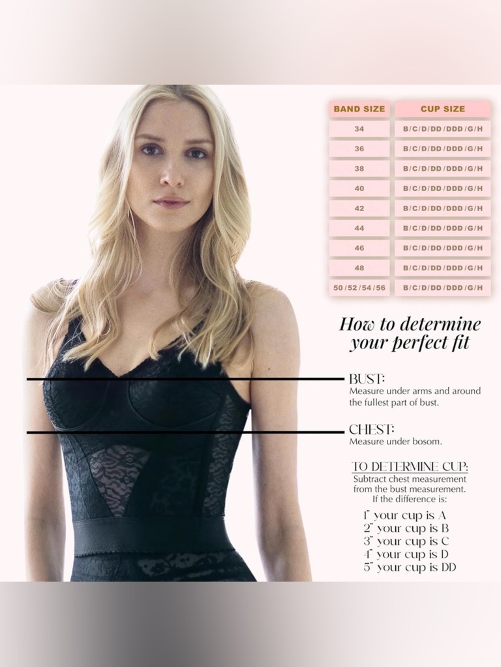 ❤️🔥 RAGO Longline Wireless Expandable Cup Bra Retro Vintage Madmen - Picture 3 of 7